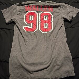 Morgan Wallen grey Braves T-shirt